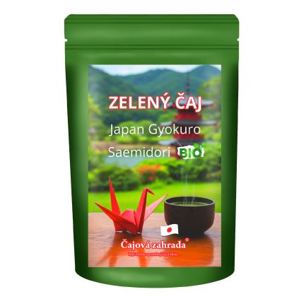 Japan Gyokuro Saemidori BIO – zelený čaj (Varianta zelený čaj 500g)