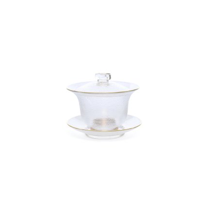 Souprava Gaiwan (Zhong) Aka skleněný 100ml