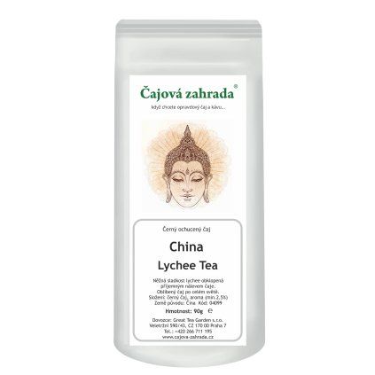 China Lychee Tea – černý ochucený čaj s vůní liči (Varianta černý čaj 500g)