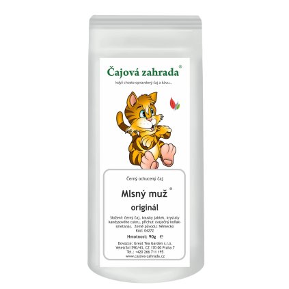 Mlsný muž ® – černý ochucený čaj (Varianta černý čaj 1000g)