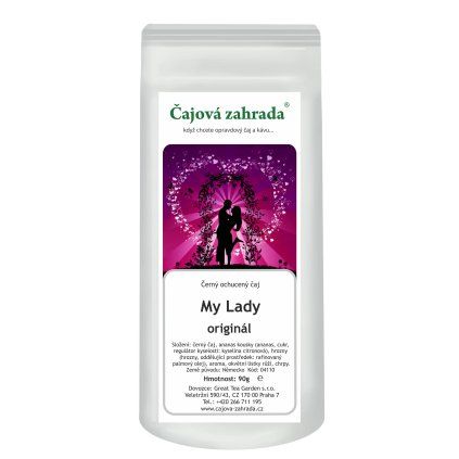 My Lady – černý ochucený čaj s ananasem, hrozny a růžemi (Varianta černý čaj 1000g)