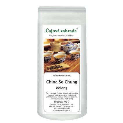 China Oolong Se Chung – broskvový oolong z Fu-ťienu (Varianta oolong čaj 90g)