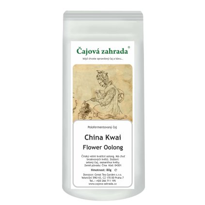 China Kwai Flower Oolong – čínský oolong s květy osmanthu (Varianta oolong čaj 1000g)