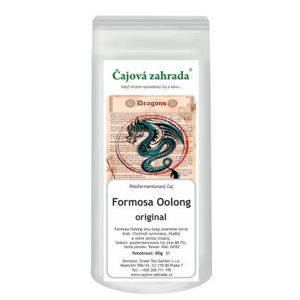 Formosa Oolong – tchajwanský oolong „černý drak“ (Varianta oolong čaj 1000g)