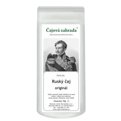 Ruský čaj – směs černých čajů s lehce kouřovým tónem (Varianta černý čaj 1000g)