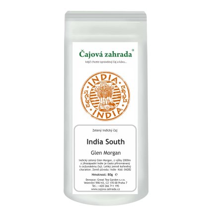 India South Glen Morgan – zelený čaj (Varianta zelený čaj 1000g)