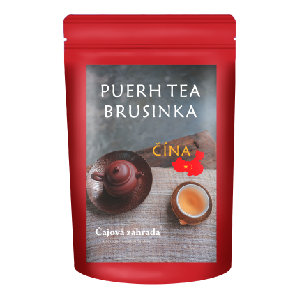 Puerh Tea Brusinka – ochucený Pu Erh z Yunnanu (Varianta černý čaj 500g)