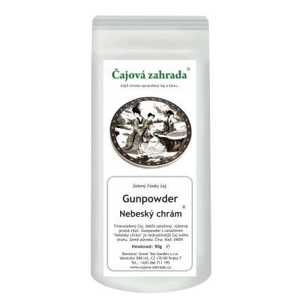 China Gunpowder Speciál – Nebeský chrám ® – zelený čaj (Varianta zelený čaj 500g)