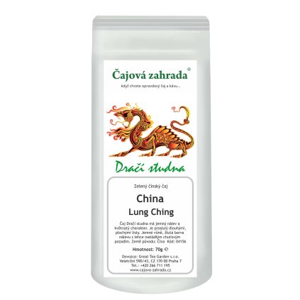 China Lung Ching – zelený čaj (Dračí studna) (Varianta zelený čaj 1000g)