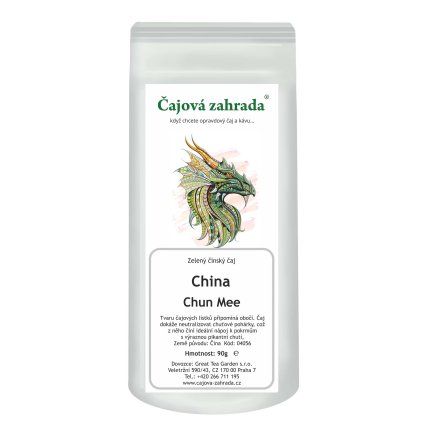 China Chun Mee – čínský zelený čaj (Varianta zelený čaj 90g)