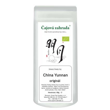 China Yunnan Green – čínský zelený čaj ze Yunnanu (Varianta zelený čaj 1000g)