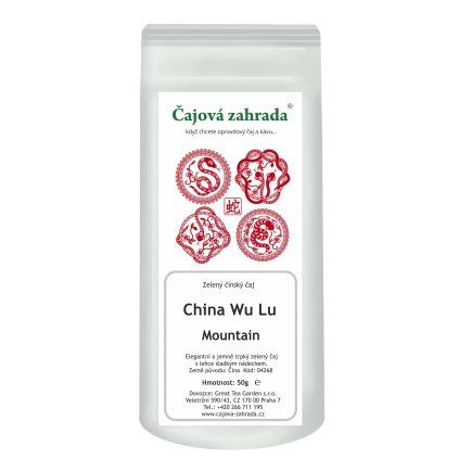 China Wu Lu Mountain – zelený čaj (Varianta zelený čaj 50g)