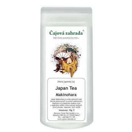 Japan Makinohara – směs japonských zelených čajů Sencha (Varianta zelený čaj 70g)