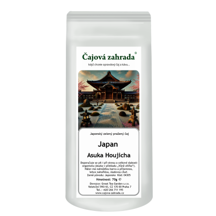 Japan Asuka Houjicha – japonský pražený zelený čaj (Varianta zelený čaj 1000g)