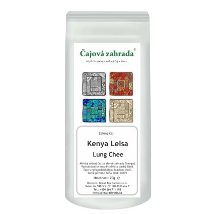 Keňa Lelsa Lung Chee – zelený čaj (Varianta zelený čaj 500g)