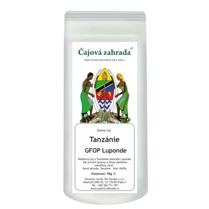 Tanzánie Luponde – zelený čaj (Varianta zelený čaj 1000g)