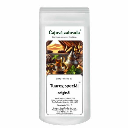 Tuareg speciál® – zelený čaj s mátou (Varianta zelený čaj 90g)