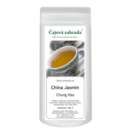 China Jasmin Chung Hao – jasmínový čaj (Varianta zelený čaj 500g)