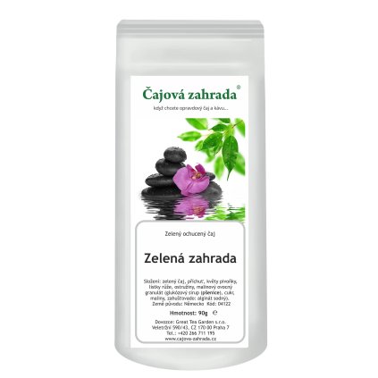 Zelená zahrada – zelený ochucený čaj (Varianta zelený čaj 1000g)