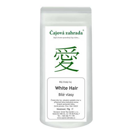 Bílý sypaný čaj White Hair