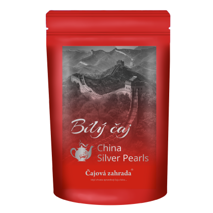 China Silver Pearls – čínský bílý čaj se stříbrnými tipsy (Varianta bílý čaj 80g)