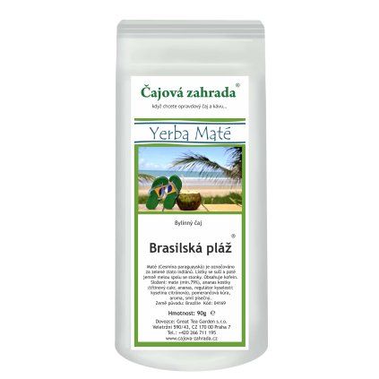 Mate Brasilská pláž® – tropicky laděný maté čaj (Varianta mate čaj 500g)