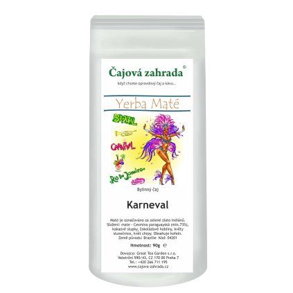 Mate Karneval – pražené yerba maté s kakaovým tónem (Varianta mate čaj 1000g)