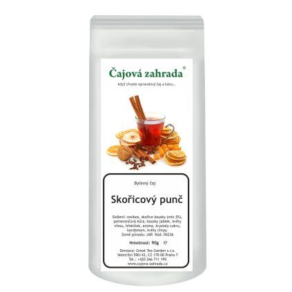 Skořicový punč – skořicový čaj na bázi rooibosu (Varianta rooibos čaj 1000g)