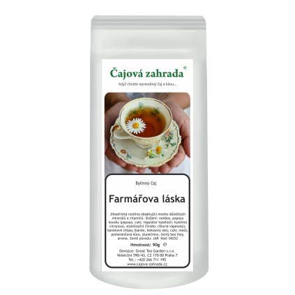 Rooibos Farmářova láska – tropická směs bez kofeinu (Varianta rooibos čaj 500g)