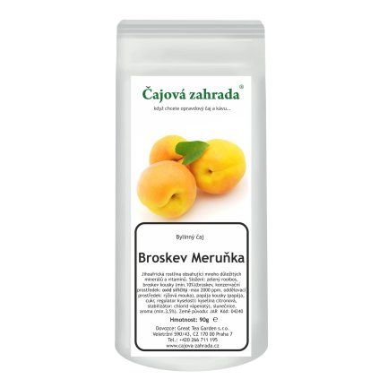 Rooibos Broskev & Meruňka – sypaný čaj (Varianta rooibos čaj 1000g)
