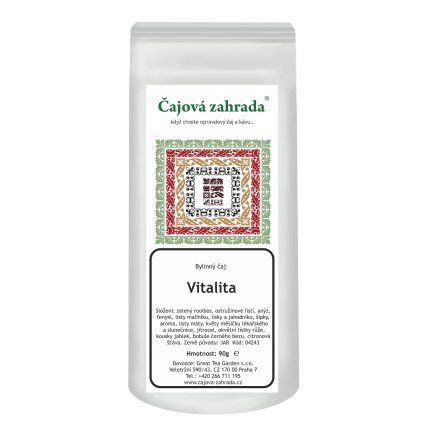 Vitalita – bylinný čaj se zeleným rooibosem (Varianta rooibos čaj 1000g)