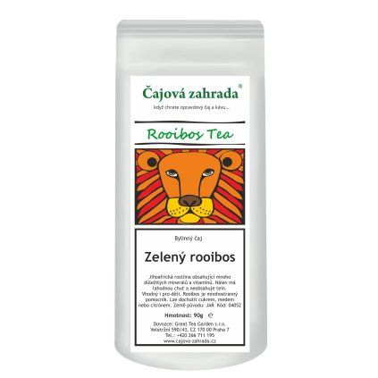 Zelený rooibos – sypaný jihoafrický nálev bez kofeinu (Varianta rooibos čaj 500g)