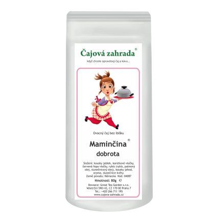 Maminčina dobrota ® – ovocný sypaný čaj bez ibišku (Varianta ovocný čaj 80g)