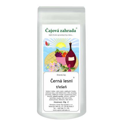 Černá lesní třešeň ® – ovocný sypaný čaj (Varianta ovocný čaj 1000g)