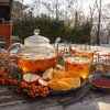 Rakytník & Vanilka & Koření – ovocný sypaný čaj (Varianta ovocný čaj 1000g)