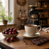 Káva Cherry – aromatizovaná zrnková Latino Café (Varianta zrnková 1kg)