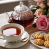 Rose Tea – černý ochucený čaj s růžovými plátky (Varianta černý čaj 1000g)