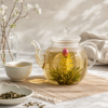 kvetouci zeleny caj jahodovy kvet 959c5385