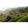 Japan Yasumi – zelený čaj s třešní, smetanou a mátou (Varianta zelený čaj 500g)