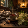 Rooibos Bezinkový grog – sypaný bylinný čaj (Varianta rooibos čaj 500g)