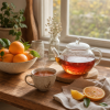 Rooibos Orange – pomerančová směs na bázi rooibosu (Varianta rooibos čaj 90g)