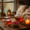 Rooibos Bezinka & Malina – sypaná bylinná směs (Varianta rooibos čaj 500g)